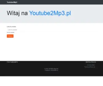 Youtube2MP3.pl(Mp3) Screenshot