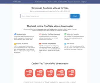 Youtube5S.com(Download Youtube video fast) Screenshot