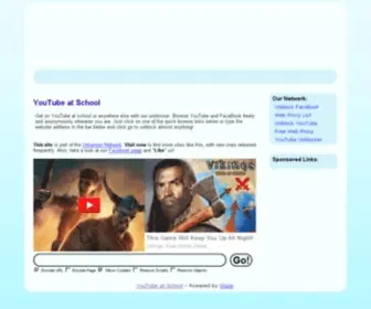 Youtubeatschool.info(Serveur Dedibox en maintenance) Screenshot