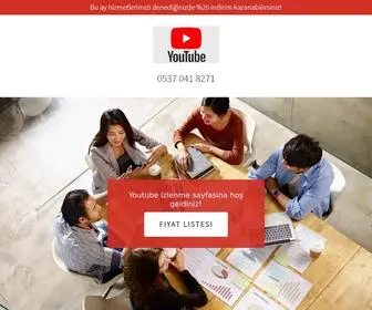 Youtubeizlenmy.com(Youtube izlenme) Screenshot