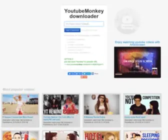 Youtubemonkey.com(YoutubeMonkey Video Downloader) Screenshot