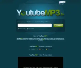 YoutubeMP3.tv(YouTube to MP3 Converter) Screenshot