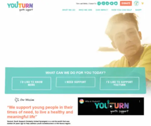 Youturn.org.au(Home) Screenshot