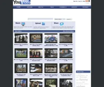 Youvideo.eu(YouVideo your free video online video clips and video downloads on) Screenshot