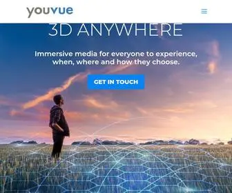 Youvue.com(3D Immersive Media On Any Device) Screenshot
