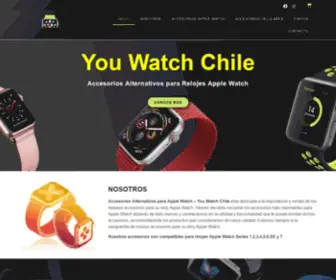 Youwatchile.cl(Accesorios Alternativos para Apple Watch) Screenshot