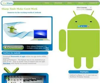 Youwave.com(A world for Android on PC) Screenshot