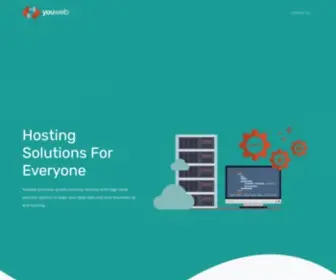 Youweb.com(Website Hosting Solutions) Screenshot