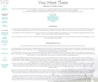 Youwerethere.com(An Ico Analysis) Screenshot