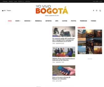 Yovivobogota.com(Vive Bogotá desde donde estés) Screenshot