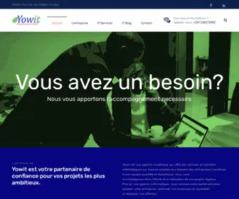 Yowit.sn(Services Digitaux et Solutions Informatiques Yowit) Screenshot