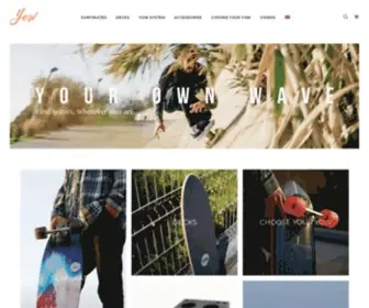 Yowsurf.com(YOW SURFSKATE... NOW VIEW AND BUY THE NEW YOW PRODUCTS IN . YOW surfskate) Screenshot