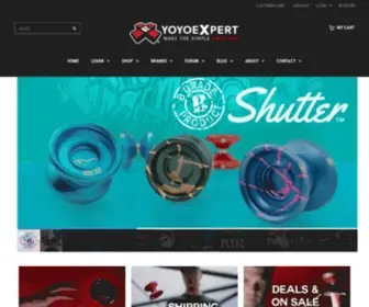 Yoyoexpert.com(Yo-Yo Tricks, Videos, and More) Screenshot
