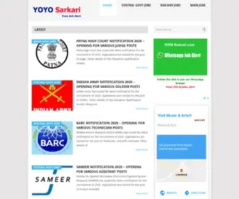 Yoyosarkari.com(YOYO SARKARI) Screenshot