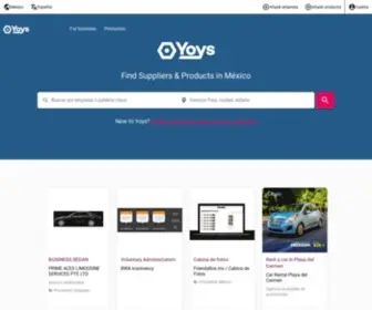 Yoys.mx(B2B Marketplace) Screenshot