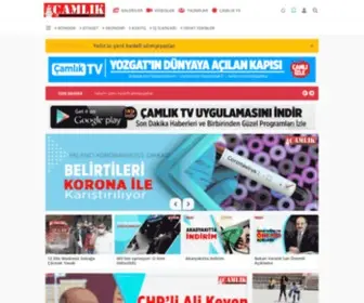 Yozgatcamlik.com(Yozgat Çamlık Medya olarak) Screenshot