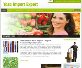 Yozoimportexport.com(Yozo Import Export) Screenshot