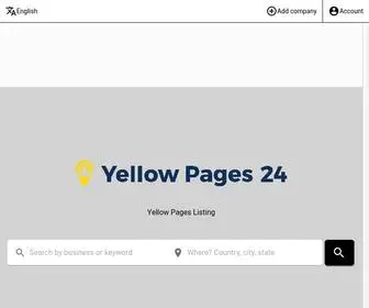 YP24.ie(Yellow Pages Network) Screenshot