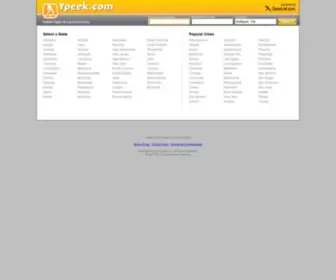 Ypeek.com(The Ypeek Yellow Pages) Screenshot