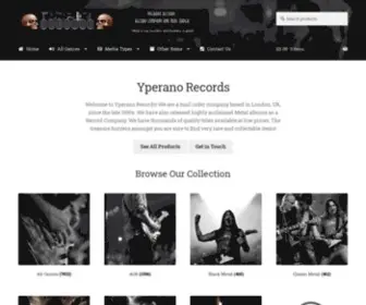 Yperano.com(Yperano Records) Screenshot