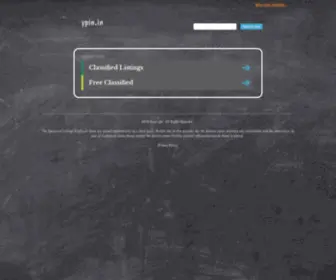 Ypin.in(Yellowpages and classifieds) Screenshot
