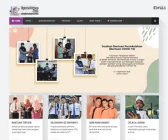 YPM.org.my(Portal Rasmi Yayasan Pelajaran MARA (YPM)) Screenshot