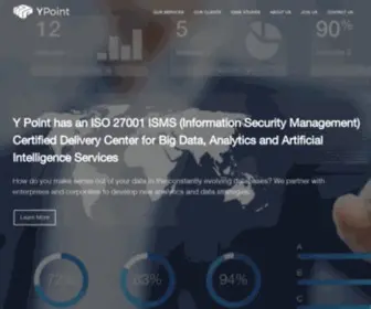 Ypointanalytics.com(YPoint Analytics) Screenshot