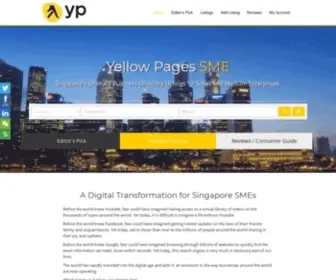 YPS.com.sg(Yellow Pages SME) Screenshot