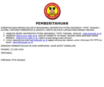 YPTK.ac.id(Daftar Link Slot Gacor Hari ini & Slot88 Gacor Terbaru) Screenshot