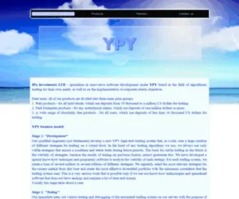 YPY.cc(Automated trading system and expert advisors development) Screenshot