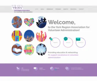 Yrava.com(Professional development and networking for volunteer managers) Screenshot