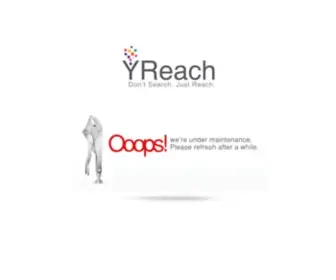 Yreach.com(Dont Search) Screenshot