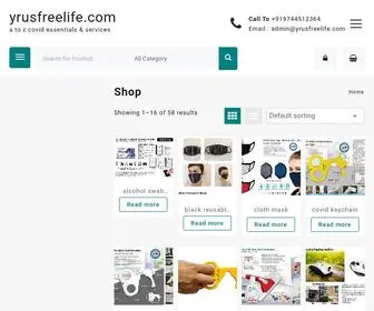 Yrusfreelife.com(വൈറസ്) Screenshot