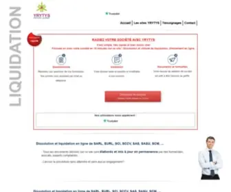 YRYTYS-Liquidation-Societe.net(Dissolution et liquidation pour SARL) Screenshot