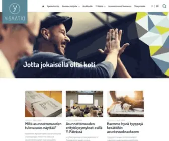 Ysaatio.fi(Y-Säätiö) Screenshot