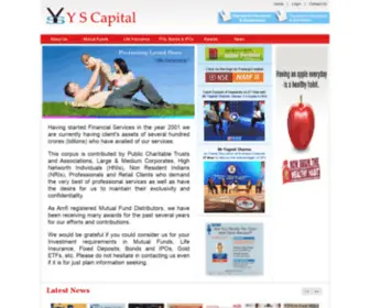 Yscapital.com(Y S Capital) Screenshot