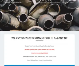 Yscatalyticrecycling.com(Leading Buyer of Catalytic Converters in Upstate New York) Screenshot
