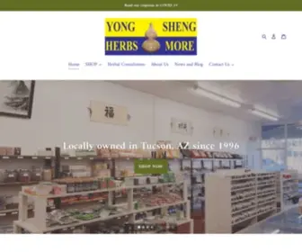 Ysherbs.com(Yong Sheng Herbs and More) Screenshot