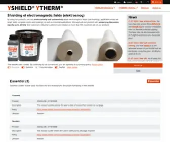 Yshield.com(Elektrosmog) Screenshot