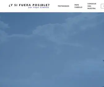 Ysifueraposible.es(Libro de Pepe cabello) Screenshot