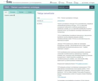 Yso.fi(Ontology Library Service) Screenshot