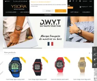 Ysora.com(Bijouterie en ligne YSORA) Screenshot