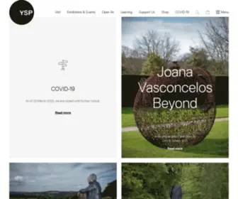 YSP.org.uk(Yorkshire Sculpture Park) Screenshot