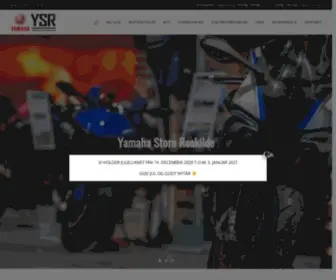 YSR.dk(Yamaha forhandler på Sjælland) Screenshot