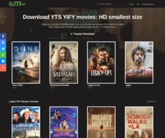 YST.mx(The Official Home of YIFY Movies Torrent Download) Screenshot