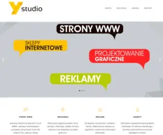 Ystudio.pl(Agencja reklamowa Mielec) Screenshot