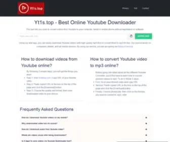 YT1S.top(Youtube Video Downloader) Screenshot