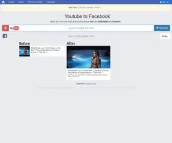 YT2FB.in(Youtube to Facebook) Screenshot