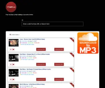 YT2MP3.cc(Domain Parked) Screenshot