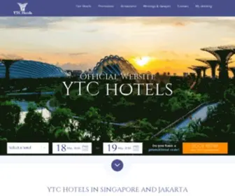 YTchotels.com.sg(YTC Hotels) Screenshot